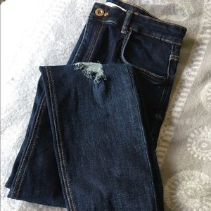 Zara TRF Hi-Rise Skinny Jeans